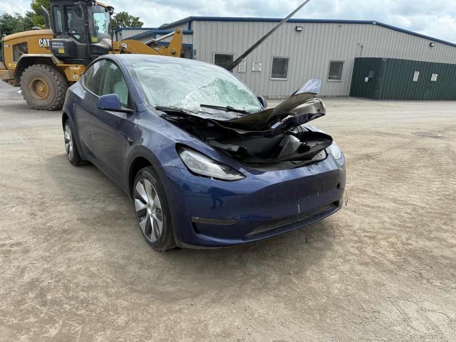 крило праве тесла У, PPSB tesla Y, синій колір