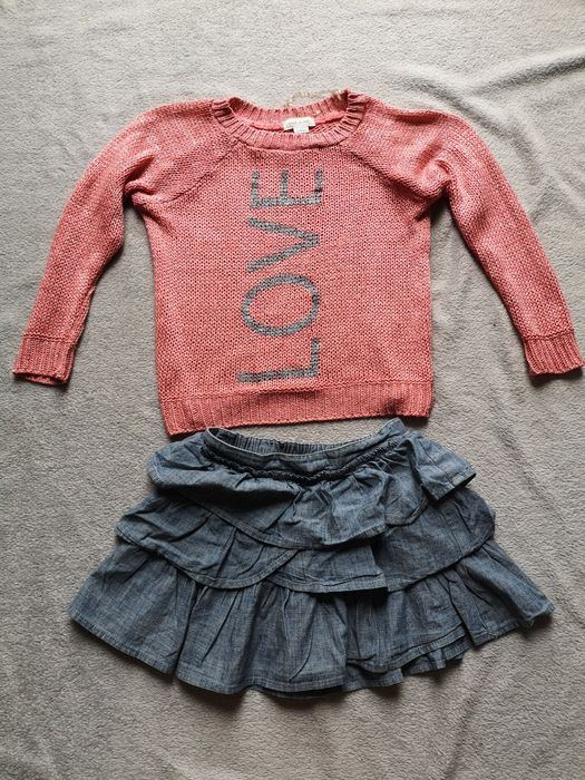 Komplet dla dziewczynki na 3-4 lata (98-104 cm)