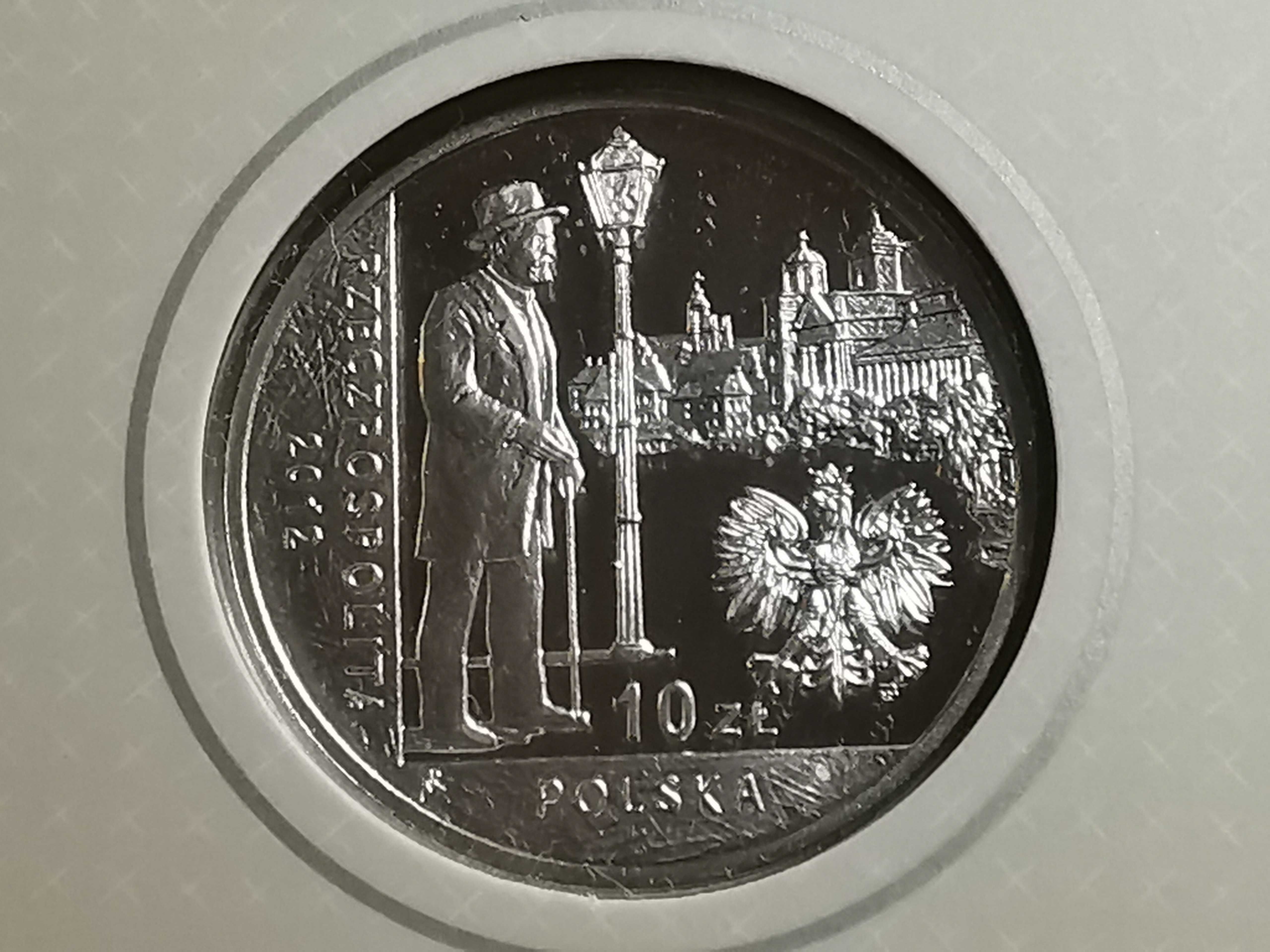 Moneta Bolesław Prus, Blister - Lustrzanka 10zł