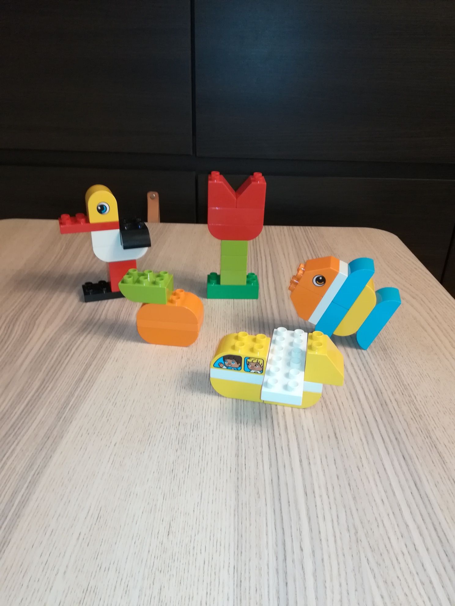 Klocki Lego Duplo 3 zestawy Creative dla dzieci.