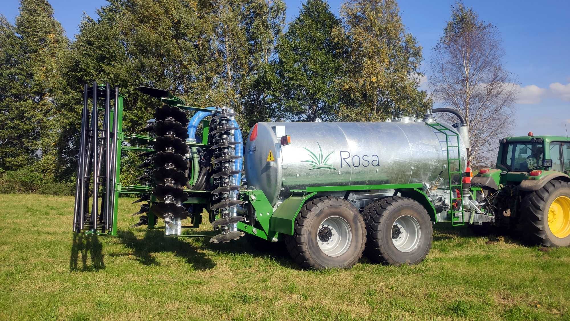 Wóz asenizacyjny ROSA 24/R3S 24000 litrów TRIDEM - beczkowóz, beczka