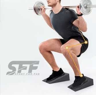 Regulowana platforma KLIN do ćwiczeń i rozciągania łydek SLANT BOARD