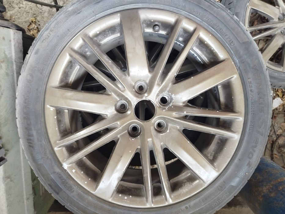 Диски с резиной Hankook ventus R17 225 на 45 разб. Ниссан 5 на 114,2