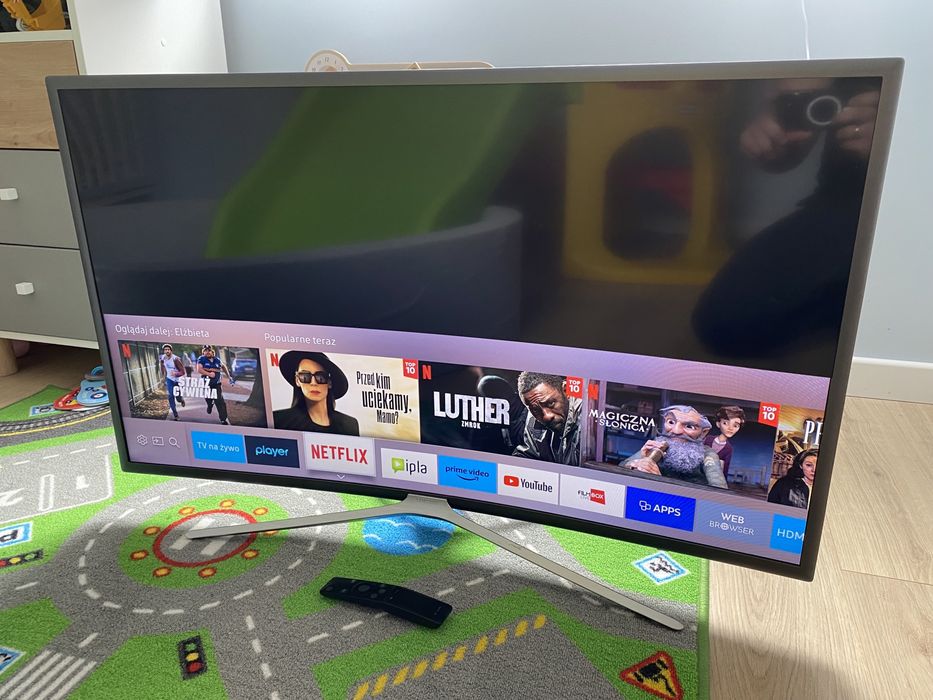 Smart tv Samsung UE40K6300AW 40 cali led full hd zakrzywiony ekran