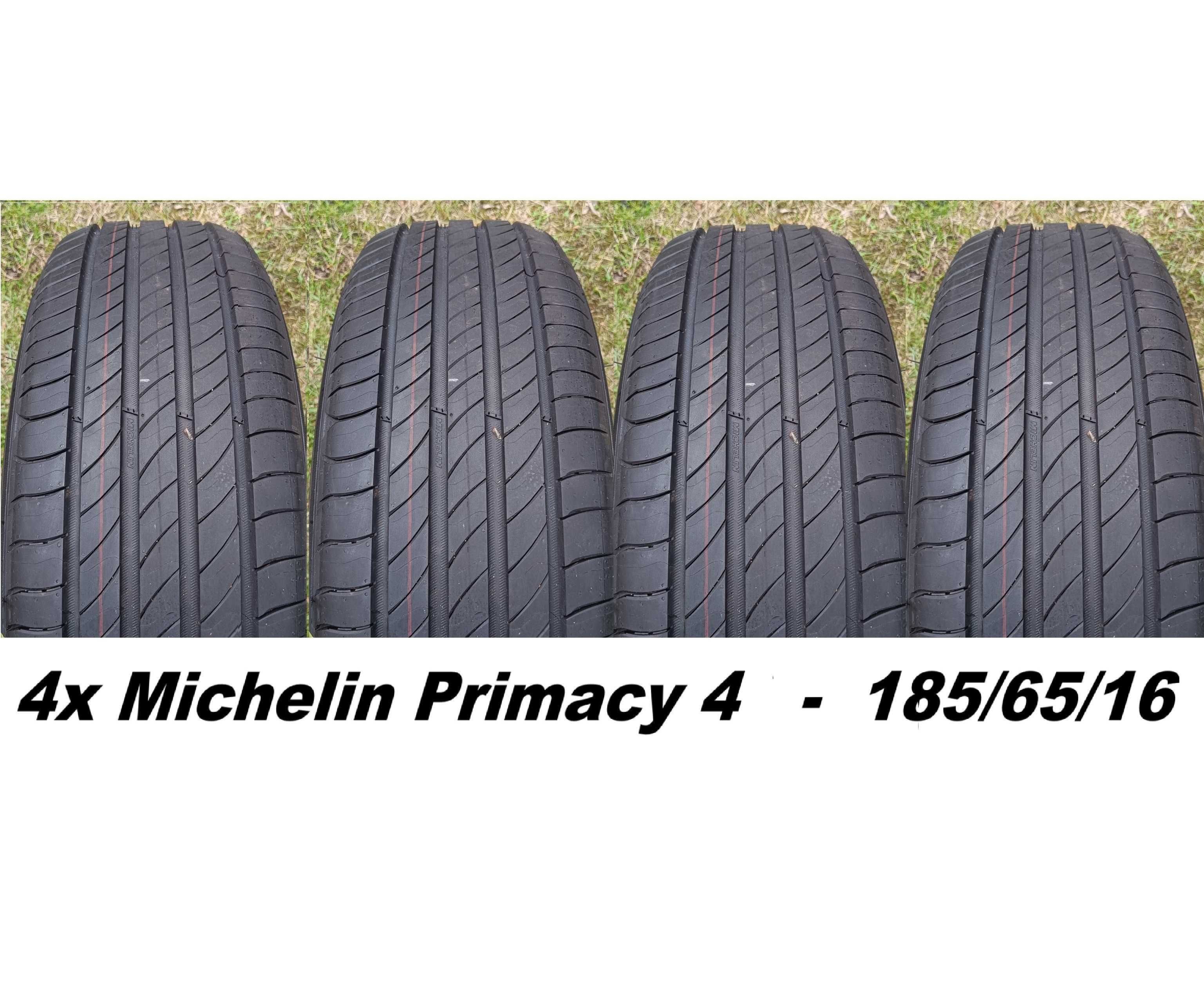 4xOpony Letnie MICHELIN PRIMACY 4 185/65/15 88H (demo) 2022