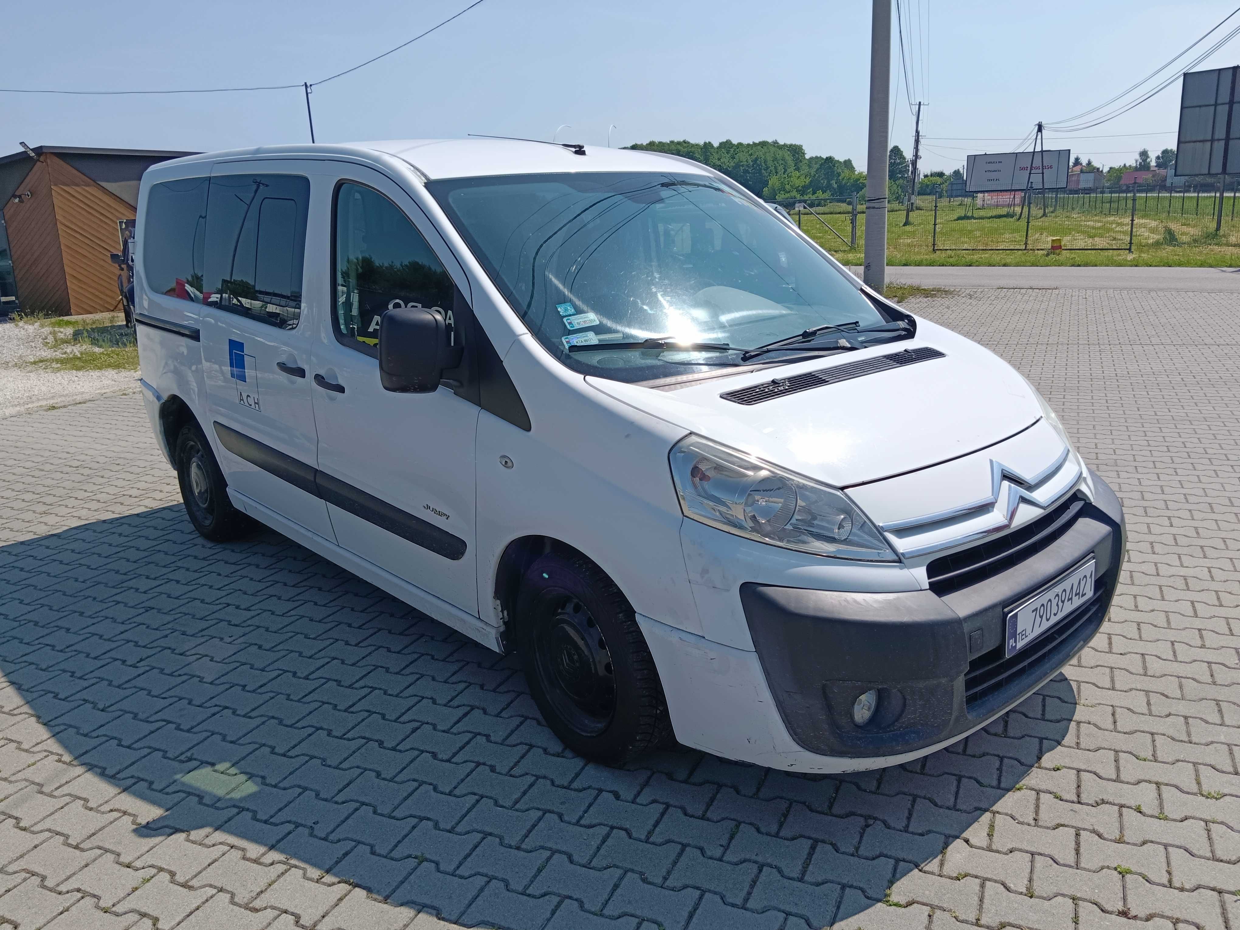 sprzedam bus 9 osób citroen jumpy 1,6 hdi
