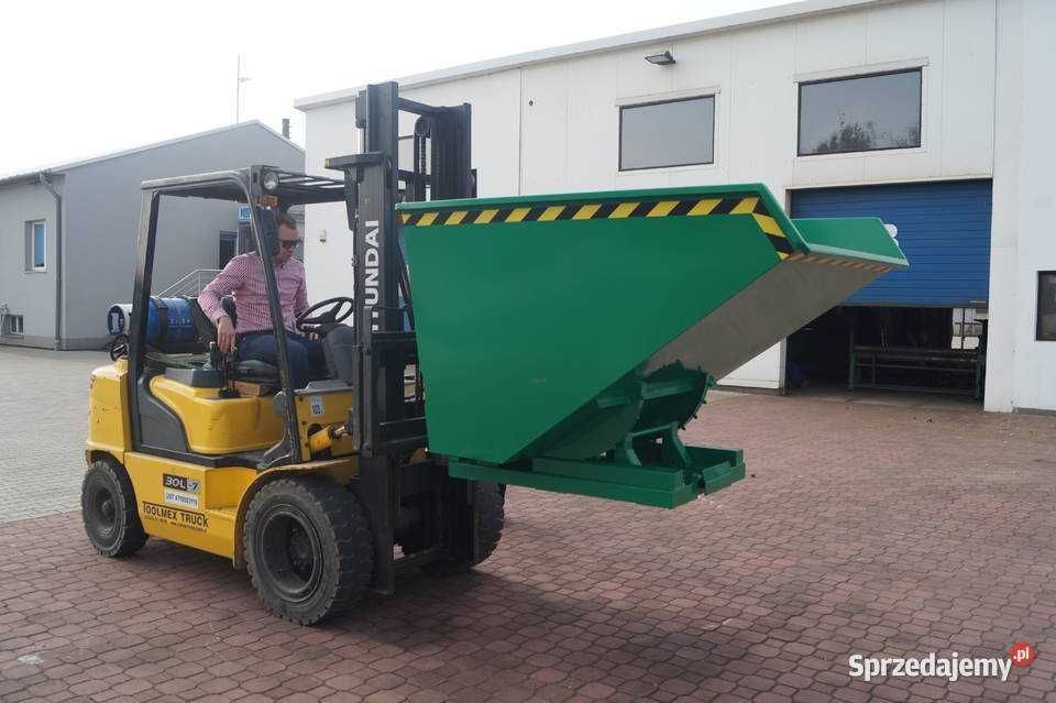 Koleba Samowyładowcza NTK HD 1100L Złom, Wióry, Plastik,Gruz,Aluminium