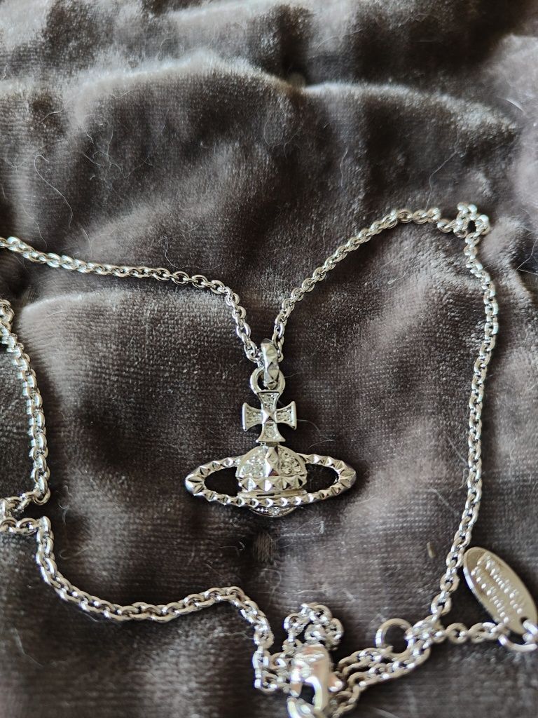 Naszyjnik wisiorek vivienne westwood swarovski