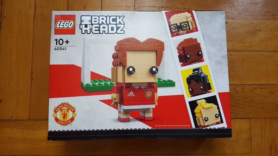 LEGO BrickHeadz 40541 i 40542 Portret Manchester Utd. i FC Barcelona