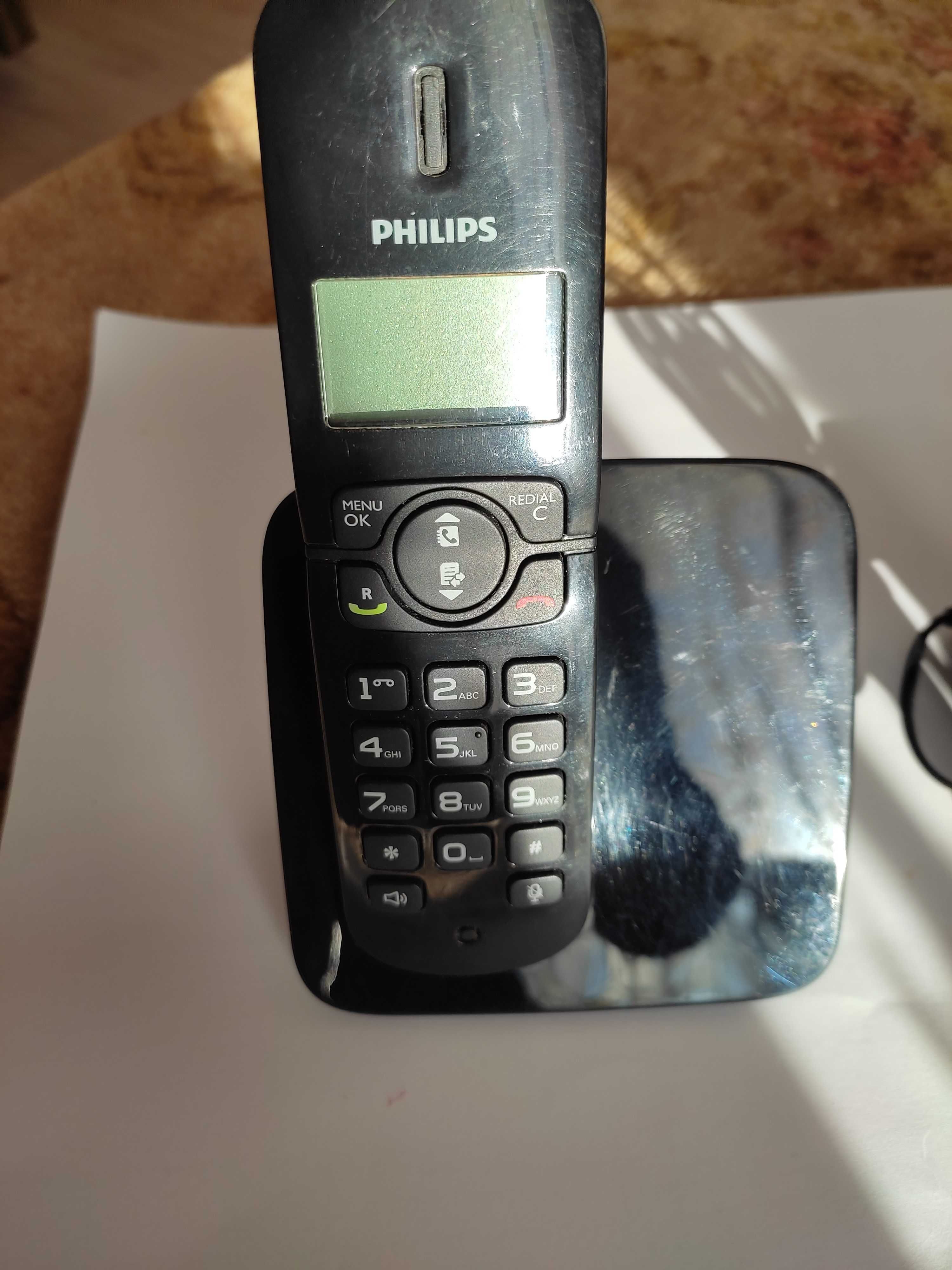 Беспроводной стационарный телефон PHILIPS