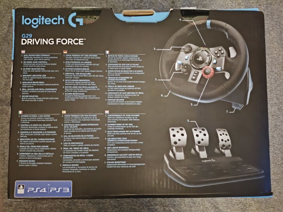Kierownica Logitech G29 + Shifter