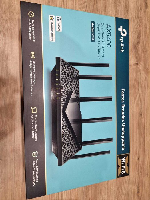 TP‑Link Archer AX73 AX5400 Wi‑Fi 6