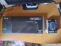 Геймерская клавиатура и мышь ASUS TUF GAMING,новые на гарантии
