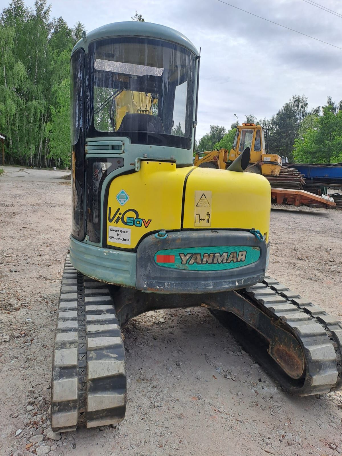 Minikoparka gąsienicowa Yanmar vio50