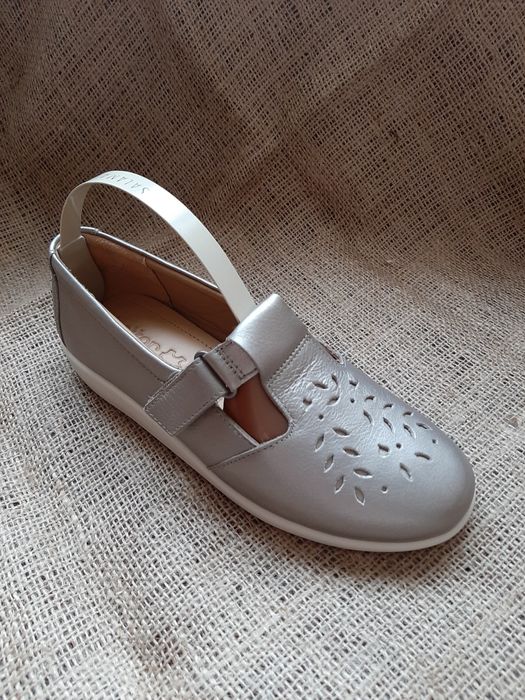 Туфли  hotter мокасины clarks , стелька 24 см