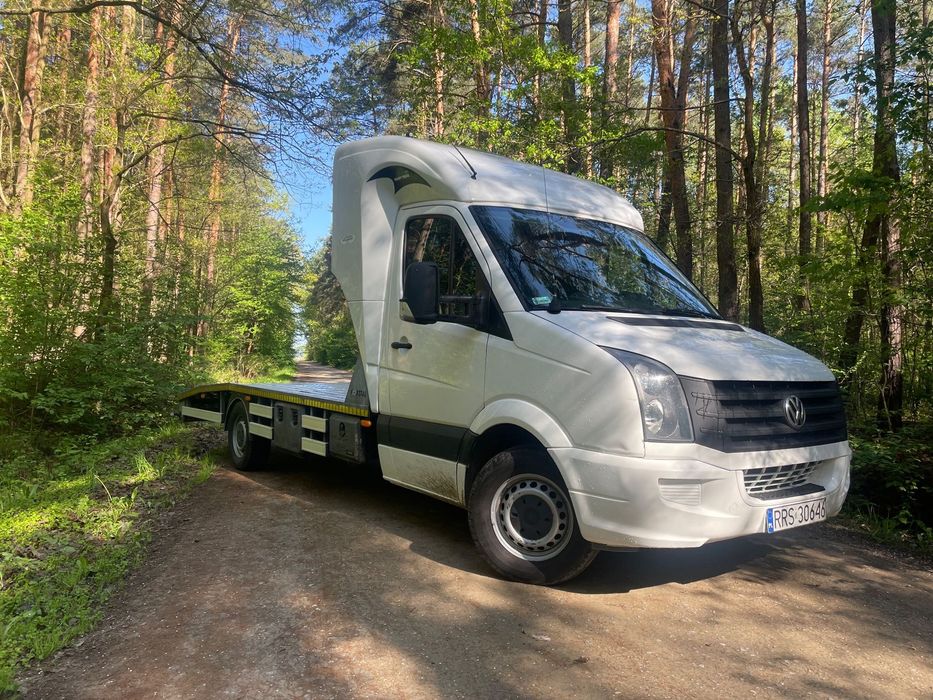 Mercedes-Benz Sprinter  Volkswagen Crafter autolaweta | Hak 3,5t | Webasto | Tacho | Wejkama