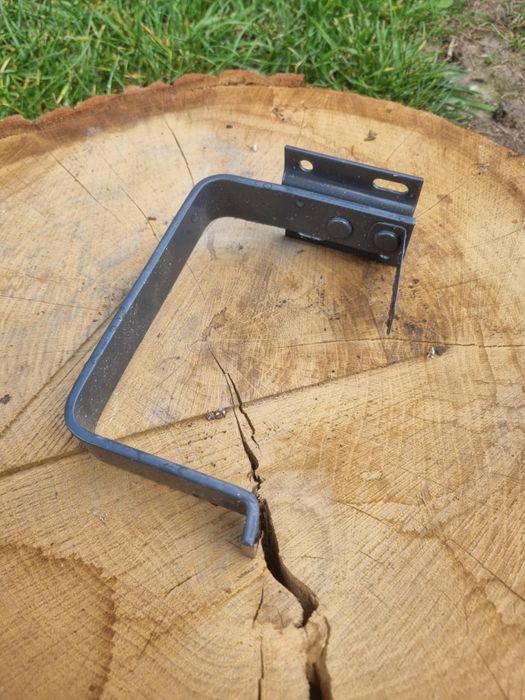 Hak doczołowy Galeco do rynny kwadratowej 125mm