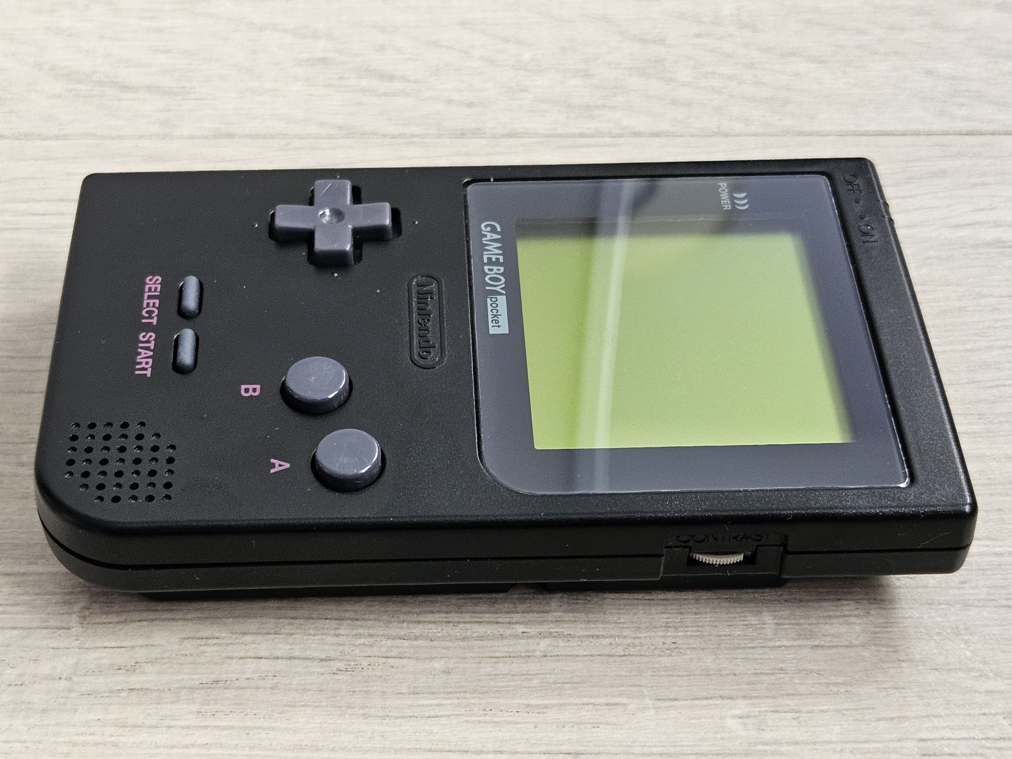 Konsola Nintendo Game Boy Pocket czarny z Japonii komplet CIB pudełko