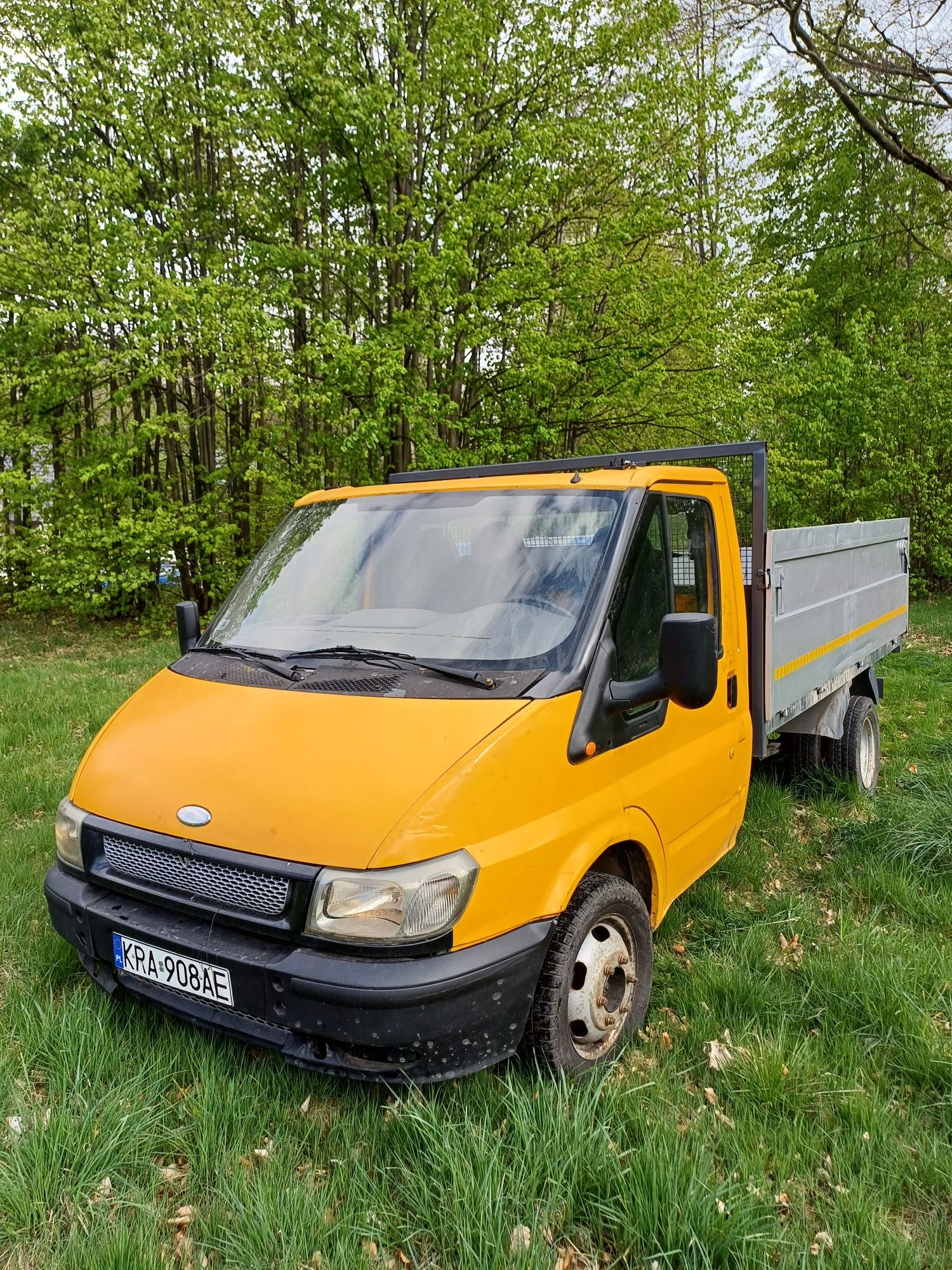 Ford Transit 2.4 wywrotka!!