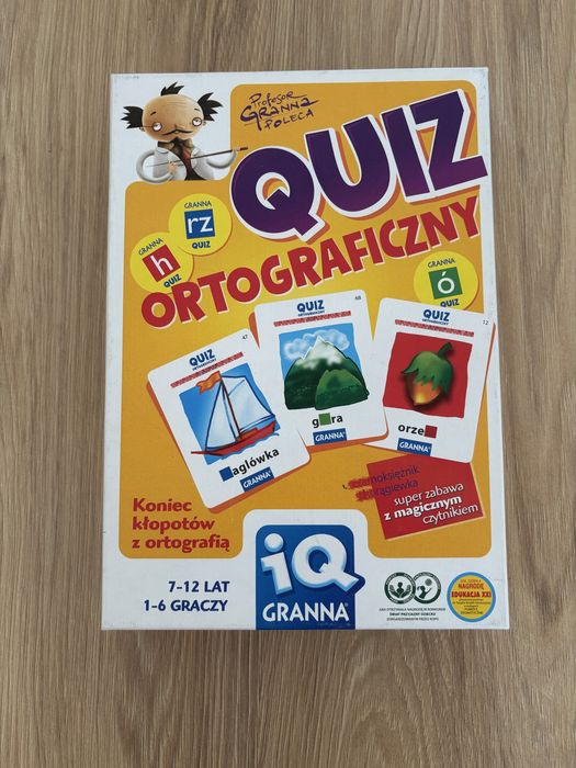 Sprzedam grę QUIZ ortograficzny