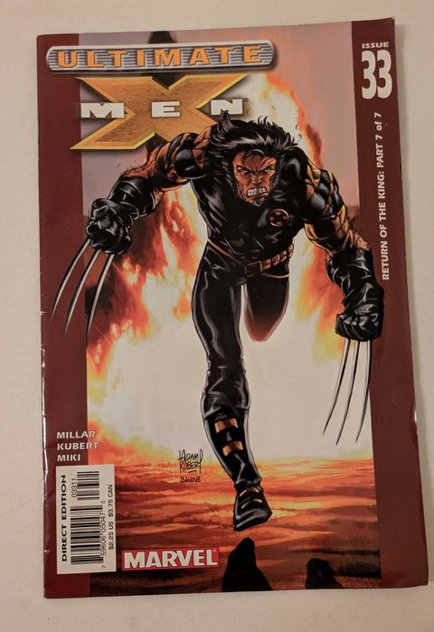 BD - 33 " Ultimate X MeN " MARVEL