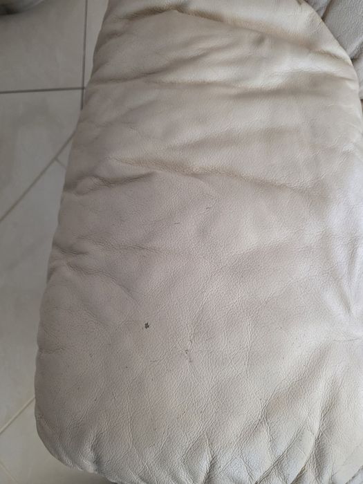 Zestaw skórzany kanapa i 2 fotele