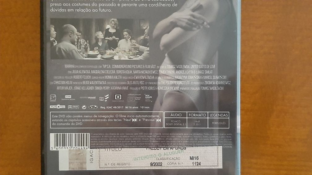 United States of Love - Tomasz Wasilewski - dvd