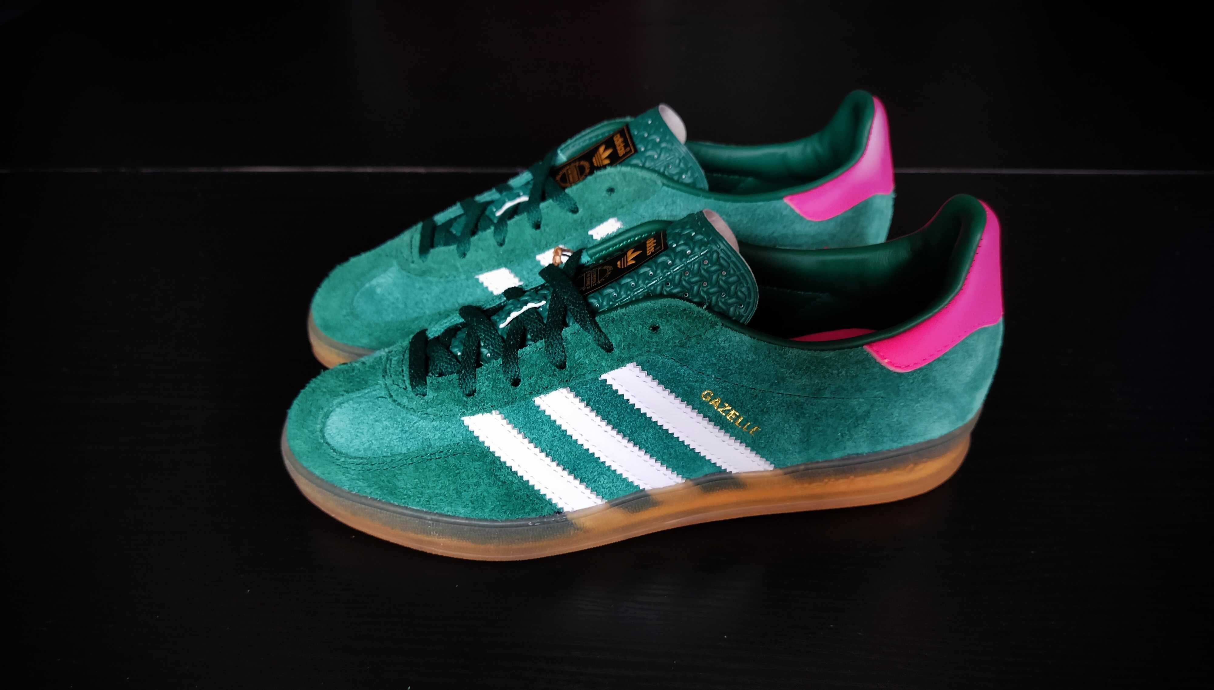 Adidas Gazelle Indoor - Collegiate Green r. 38 SNEAKERS