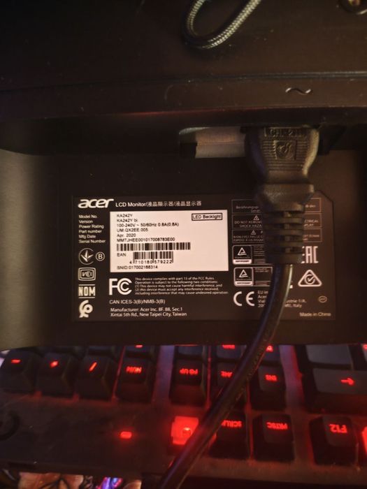 Системный блок + монитор