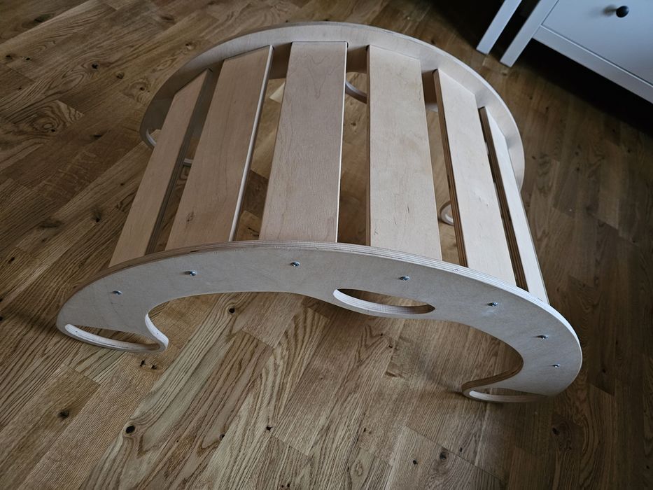 Bujaczek  fotel bujany dla dziecka drabinka 80x40 Montessori