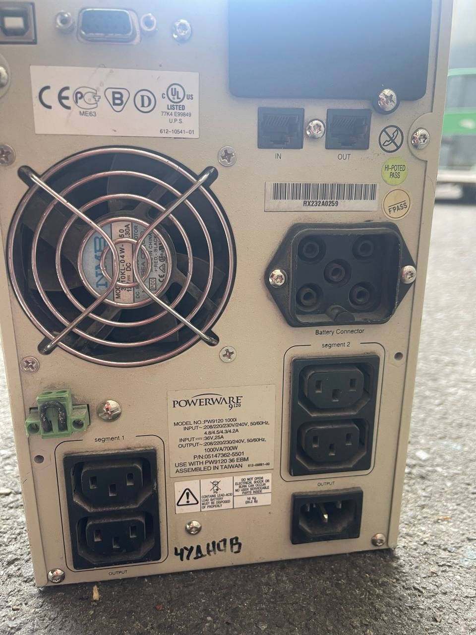 Безперебійник ДБЖ Powerware 9120 1000VA