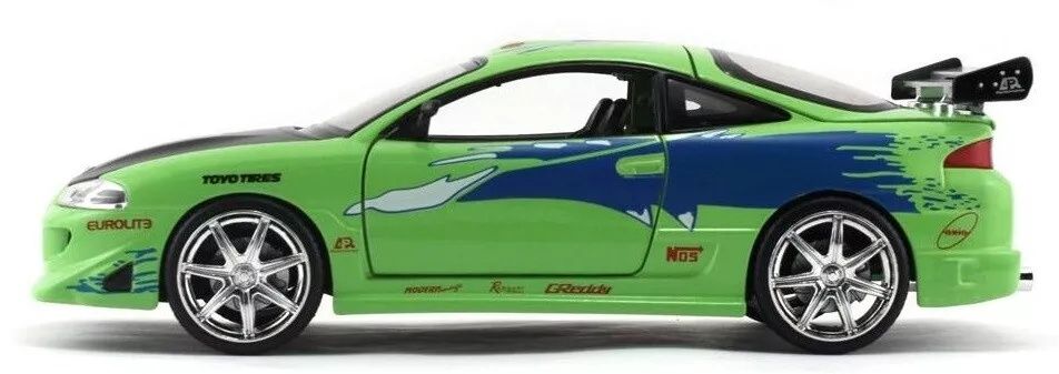 Jada 1:24 fast & furious 2001 mitsubishi eclipse