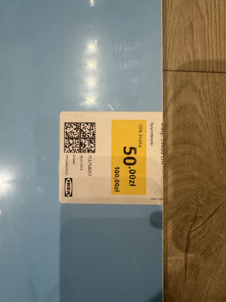 Ikea kuchnia panel maskujący biały matowy FÖRBÄTTRA 39x86 cm