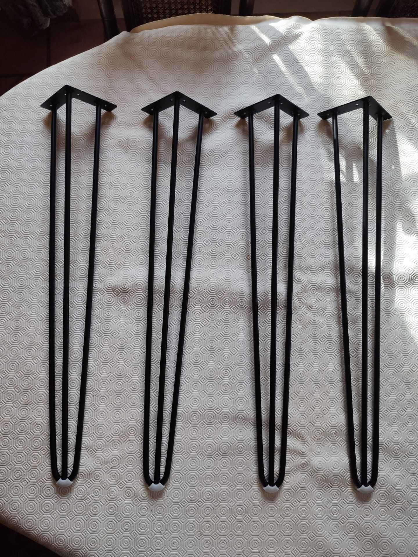 4 pernas de mesa Hairpin Legs - 40cm - qualidade Alemã