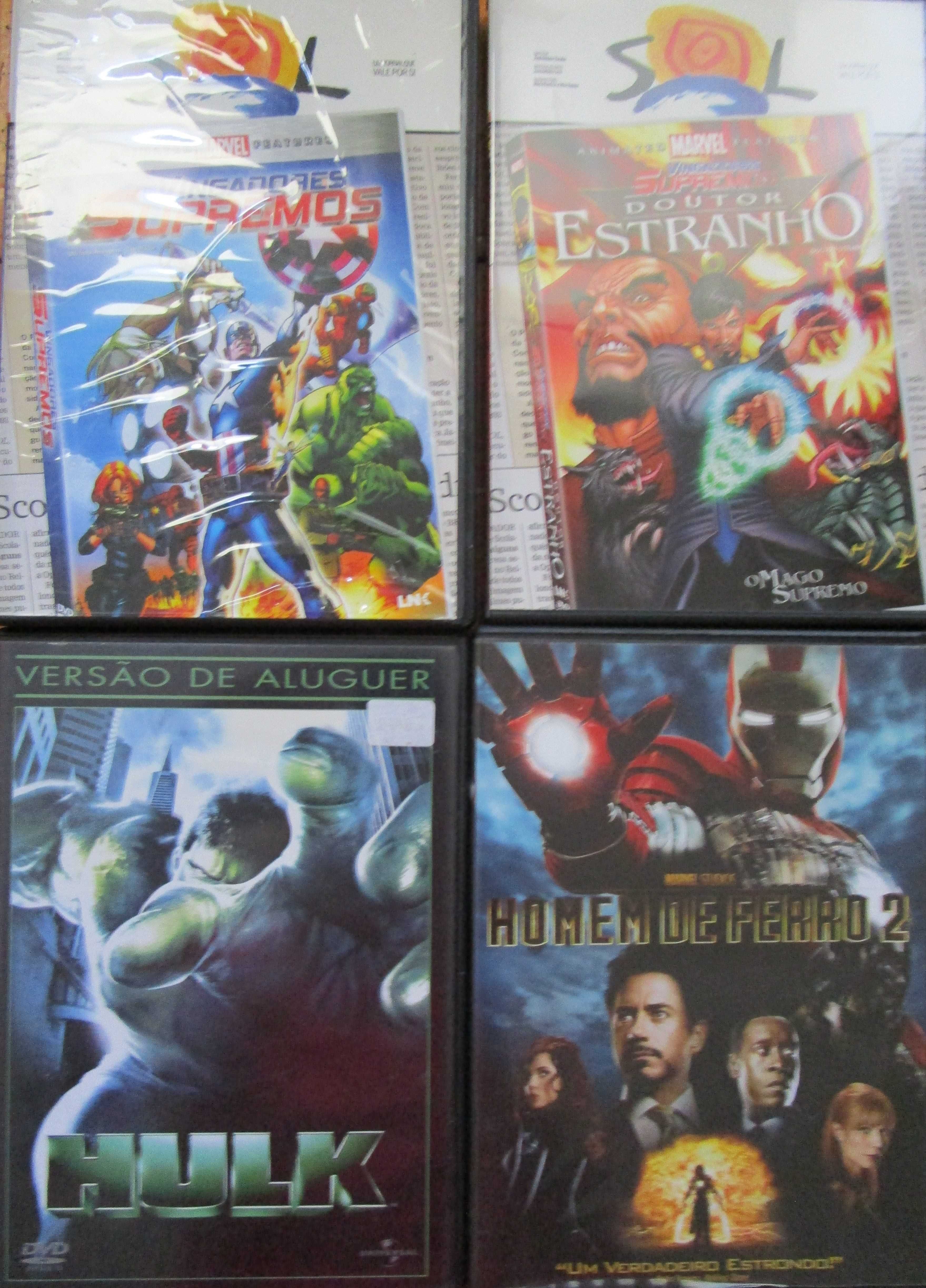 Vingadores Supremos/Doutor Estranho/Hulk/Homem de Ferro 2
