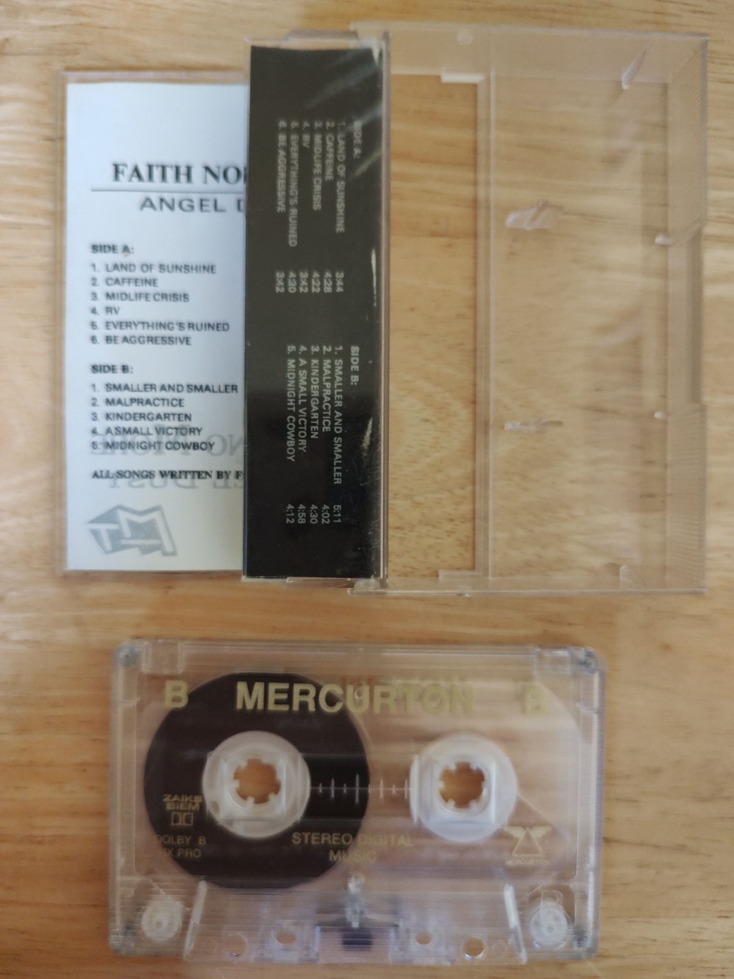 Faith No More Angel Dust kaseta stan dobry