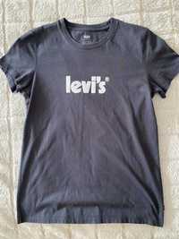 Чорна футболка Levis