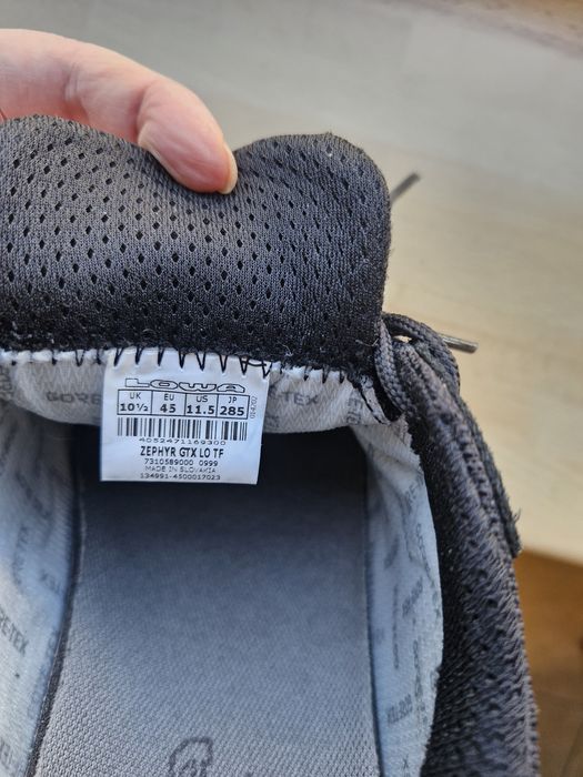 Трекінгові/тактичні черевики Lowa Zephyr MK2 GTX LO TF
Параметри
Огля