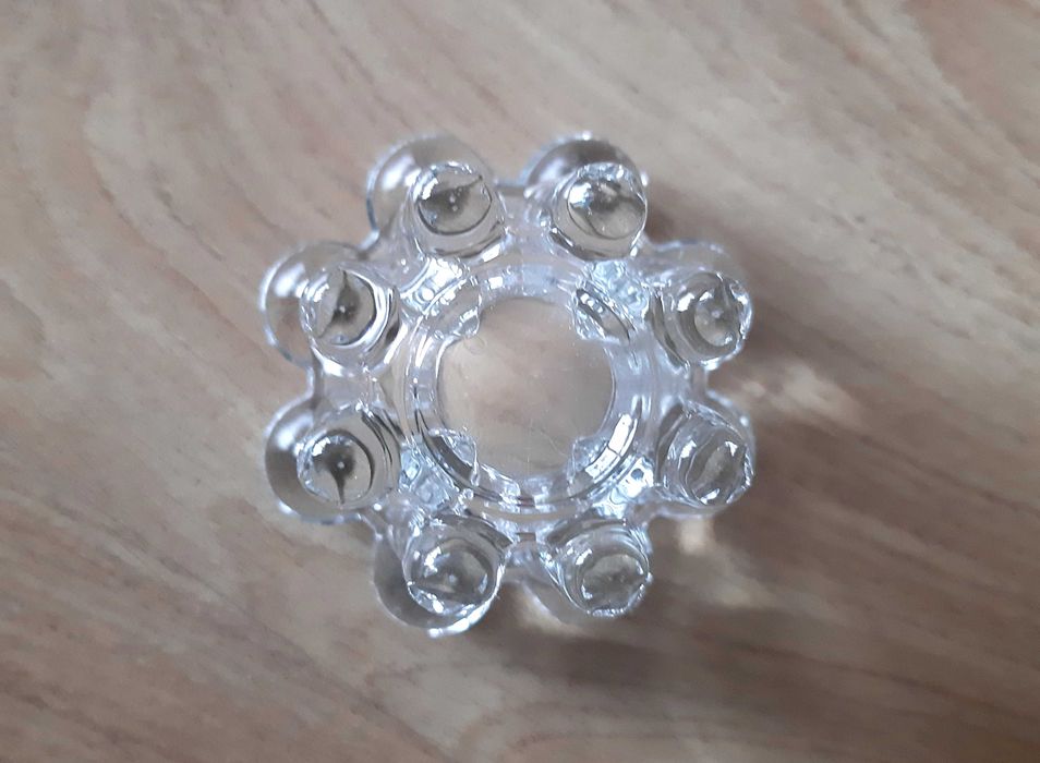 Świecznik szklany kryształowy Radiant Drost Ząbkowice