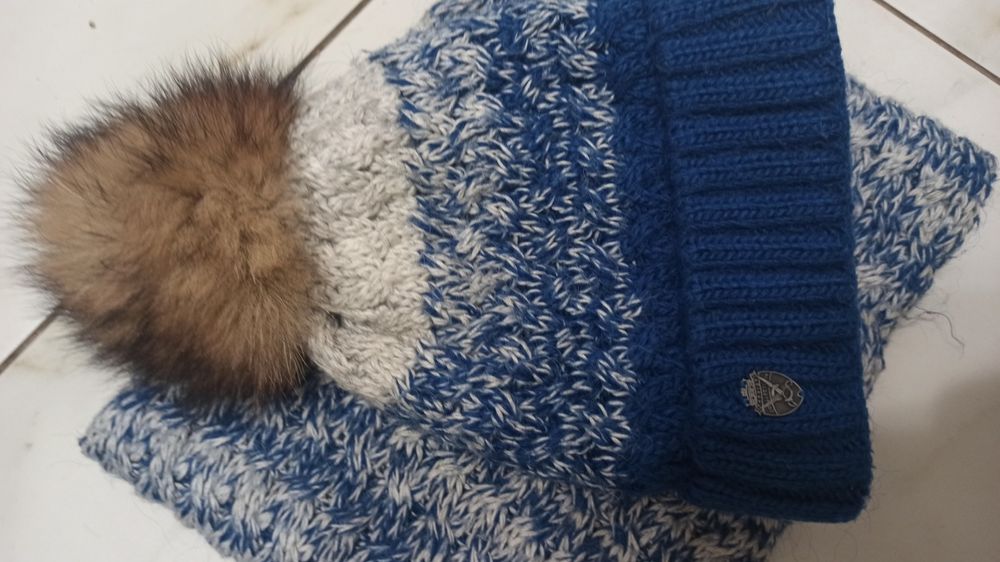 Комплект зимовий (шапка+хомут)