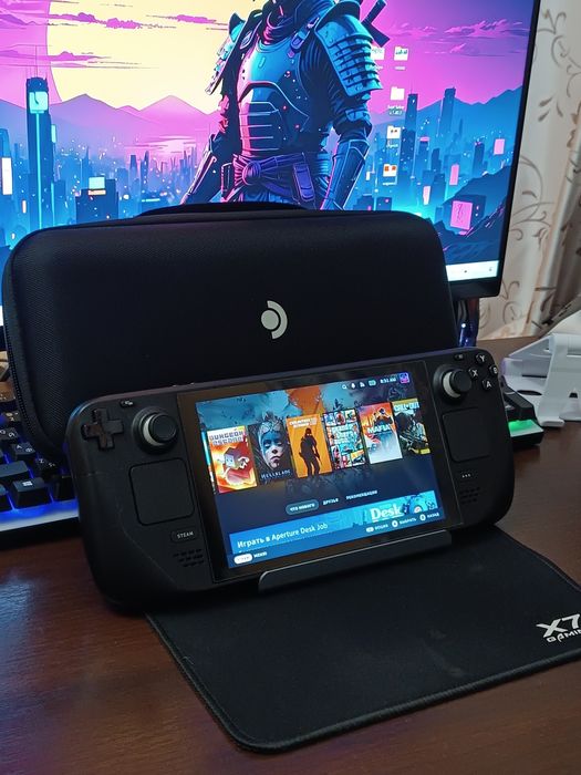 Ігрова консоль Steam Deck 512GB ÷ micro SD 512 +багато ігор+ДокСтанція