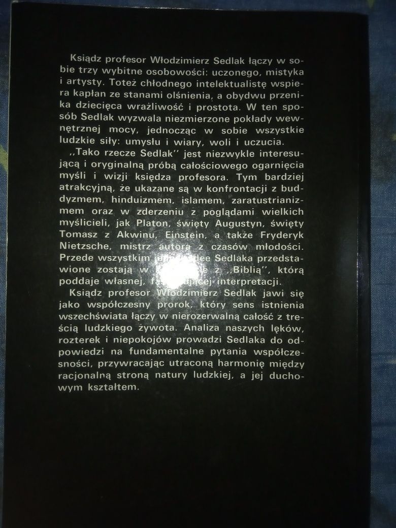 Kazimierz Dymel Tako rzecze Sedlak z autografem