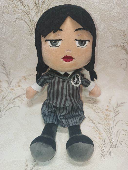 Мягкая кукла Wednesday Addams Уэнсдей Аддамс Play by Play