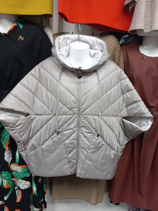 Куртка автоледі- пончо, демісезон