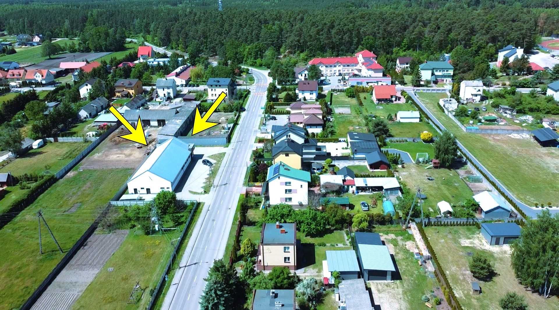 Nowy budynek 395 m² w dużej gminie !!