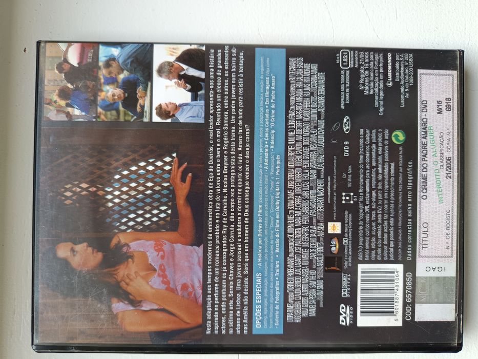 DVD crime do padre Amaro