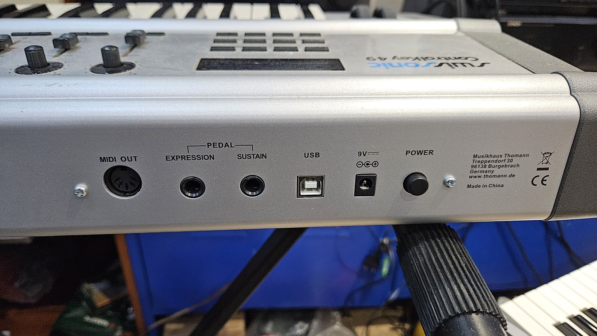 Klawiatura midi Swissonic controlKey 49
