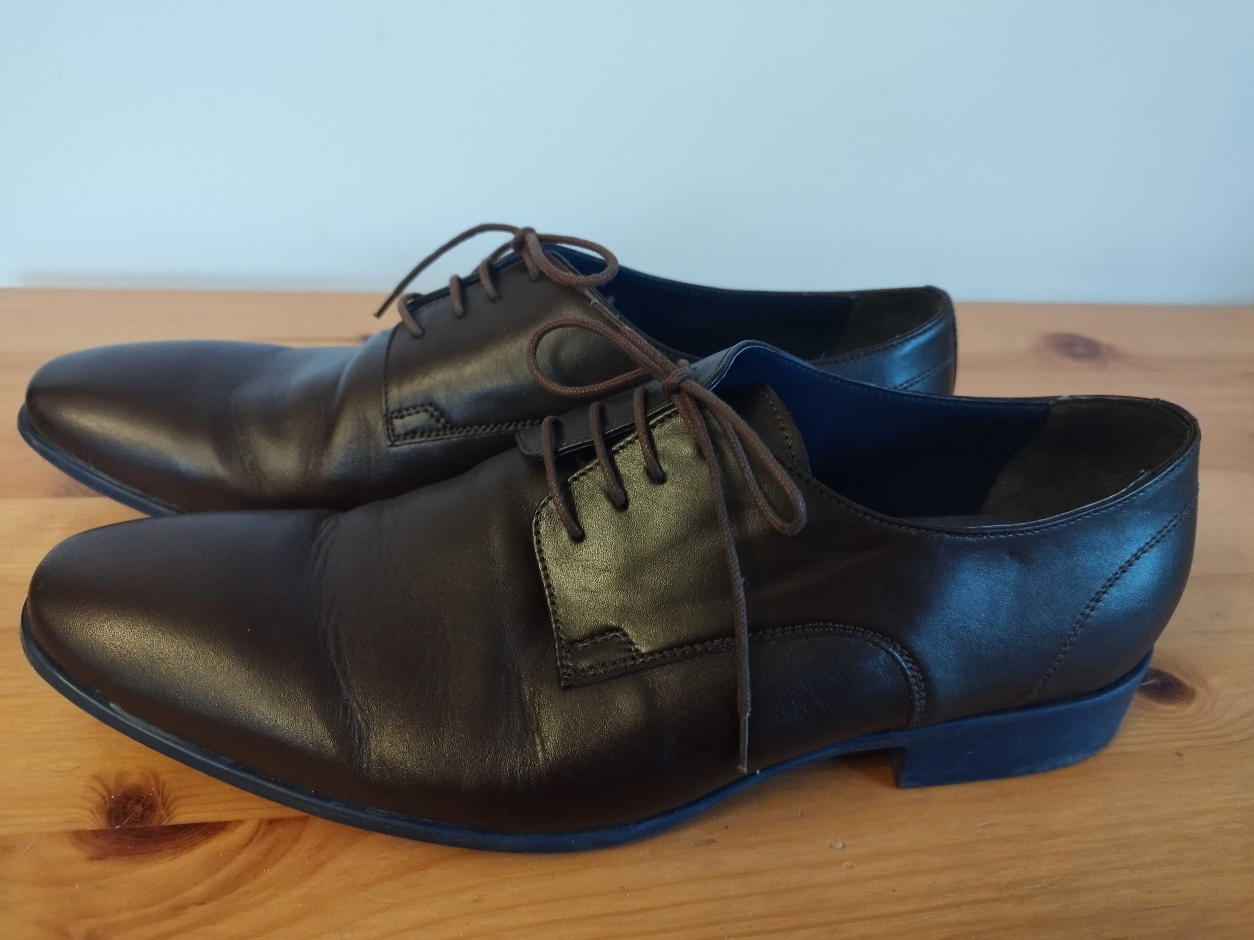 Buty męskie wizytowe brązowe Paco Lorente r. 42