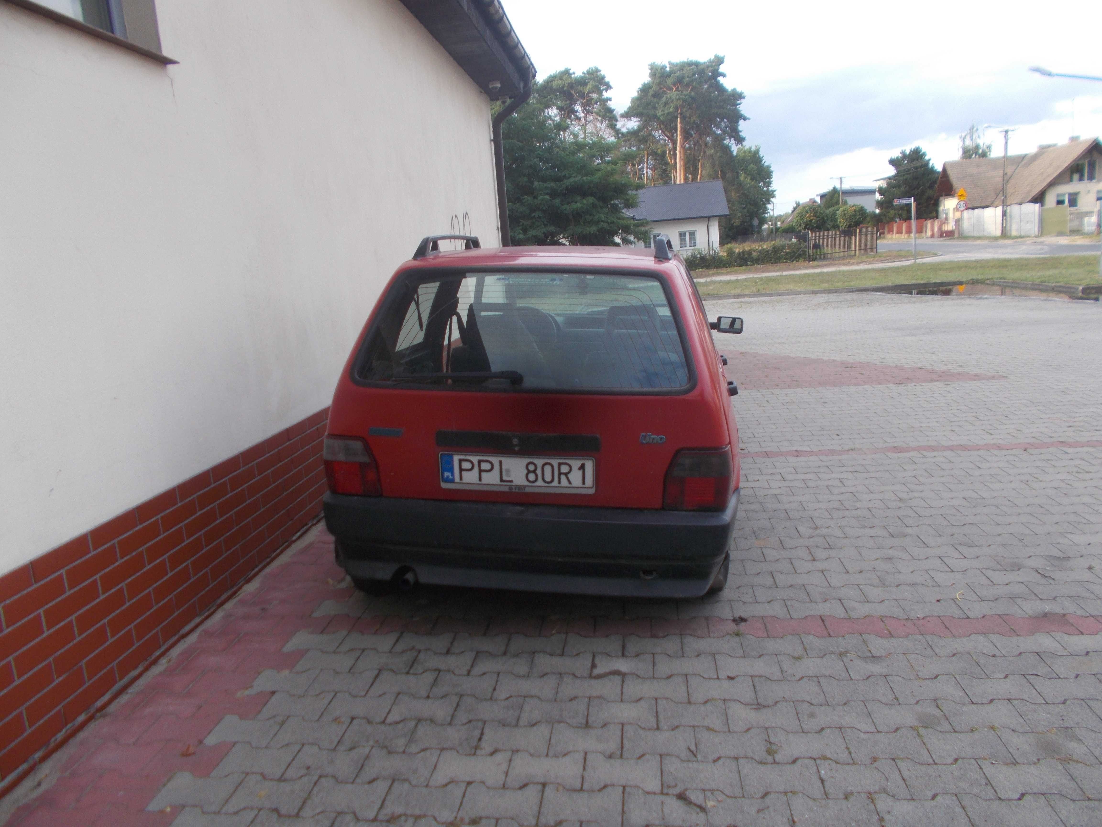 Tylna klapa bagażnika Fiat Uno demontaż