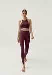 Legginsy bordowe do jogi Born Living Yoga S